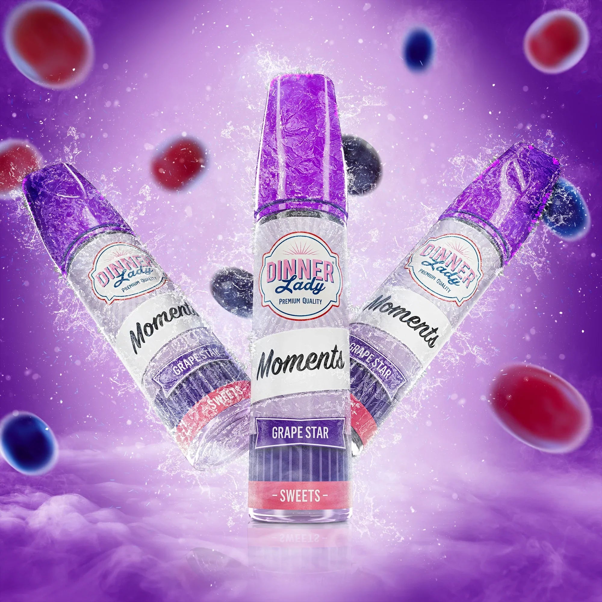 Dinner Lady Grape Star E-Liquid 60ml