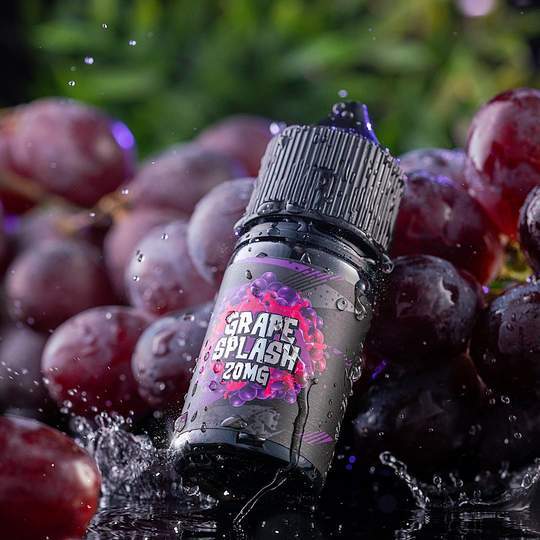 Grape Splash Saltnic by Sam Vapes