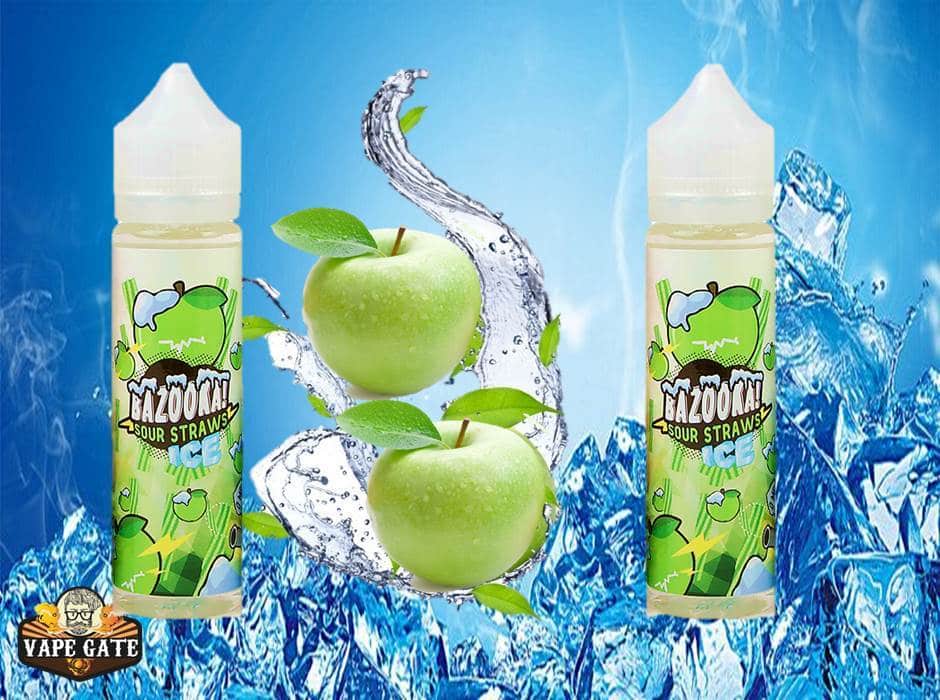 Green Apple Sour Ice - Bazooka