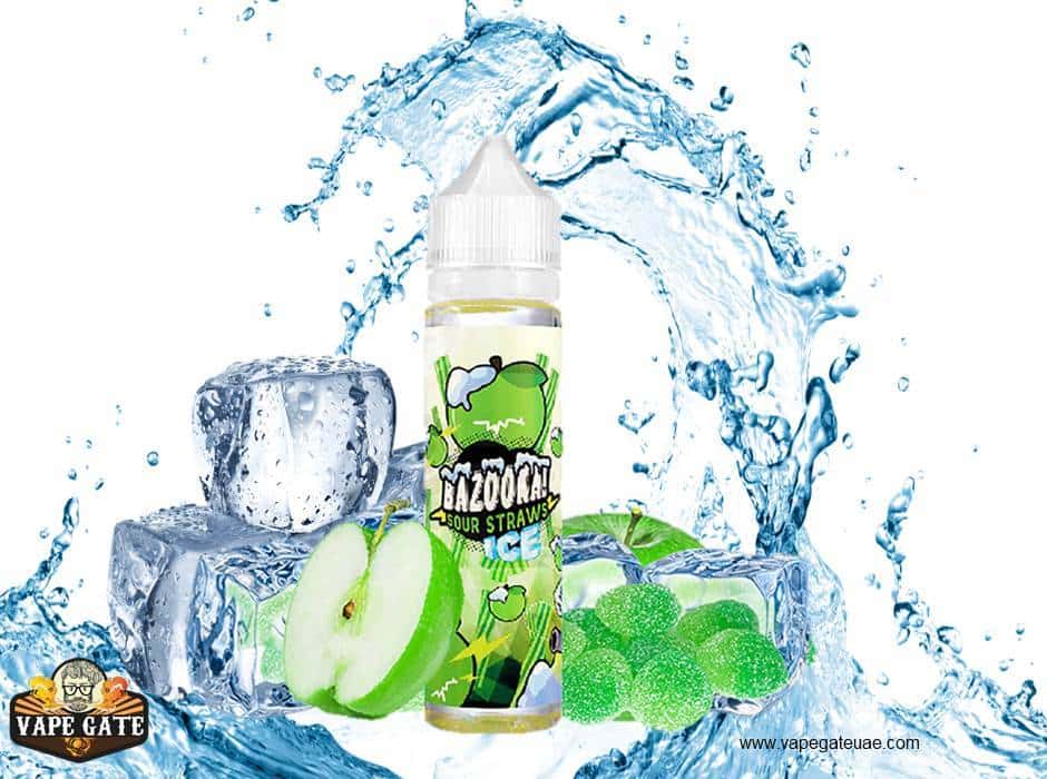 Green Apple Sour Ice - Bazooka