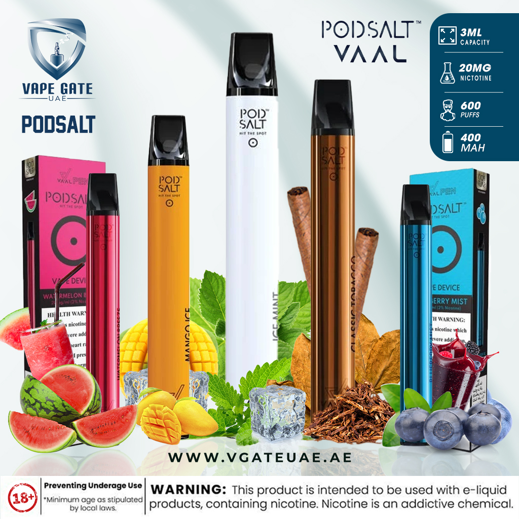VAAL PEN REFILLABLE POD DEVICE BY POD SALT - 20MG/ 3ML