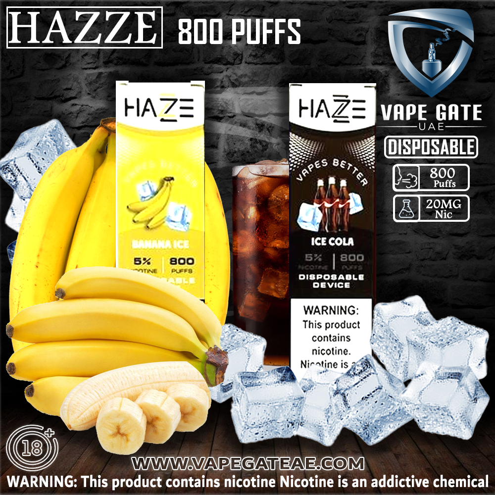 Haze Disposables Pod Device (50mg - 800 Puffs)