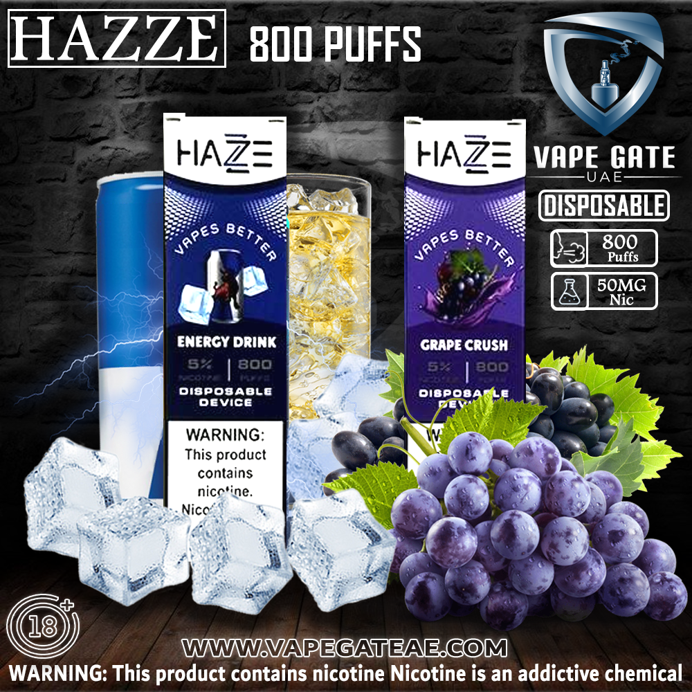 Haze Disposables Pod Device (50mg - 800 Puffs)