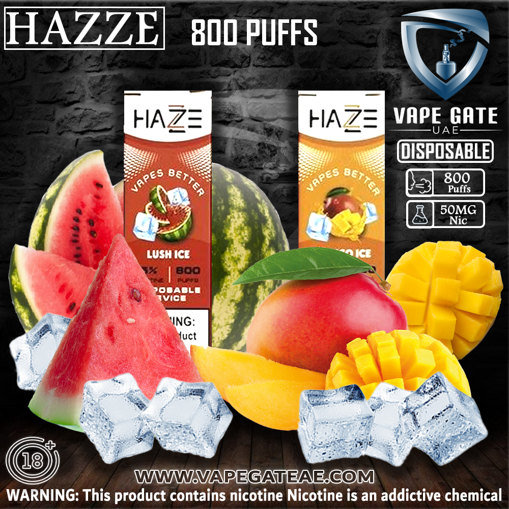 Haze Disposables Pod Device (50mg - 800 Puffs)