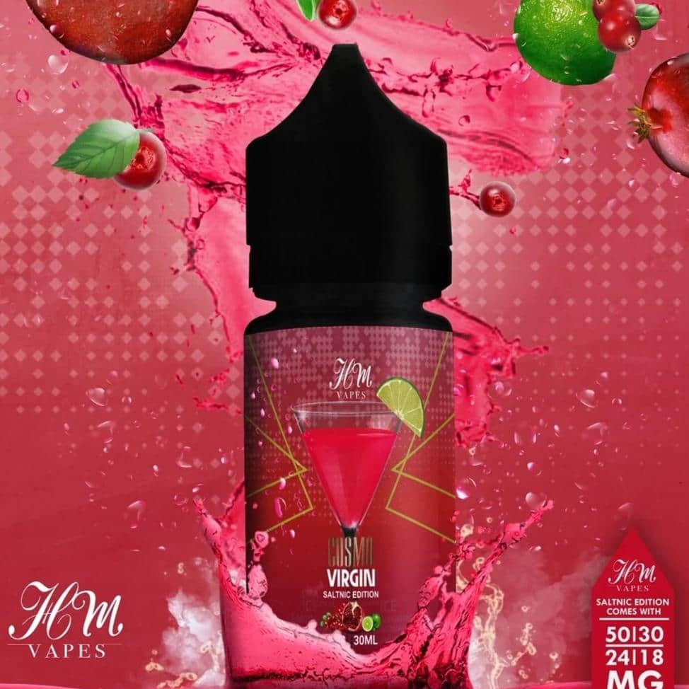 Cosmo Virgin 30ml Saltnic by HM Vapes