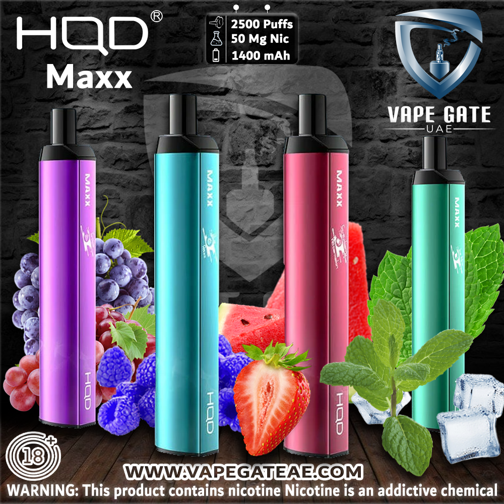 HQD Maxx 2500 Puffs Disposable Vape