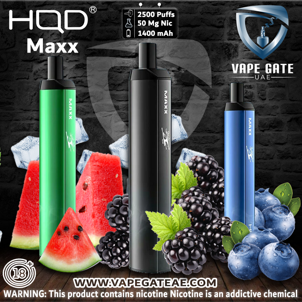 HQD Maxx 2500 Puffs Disposable Vape