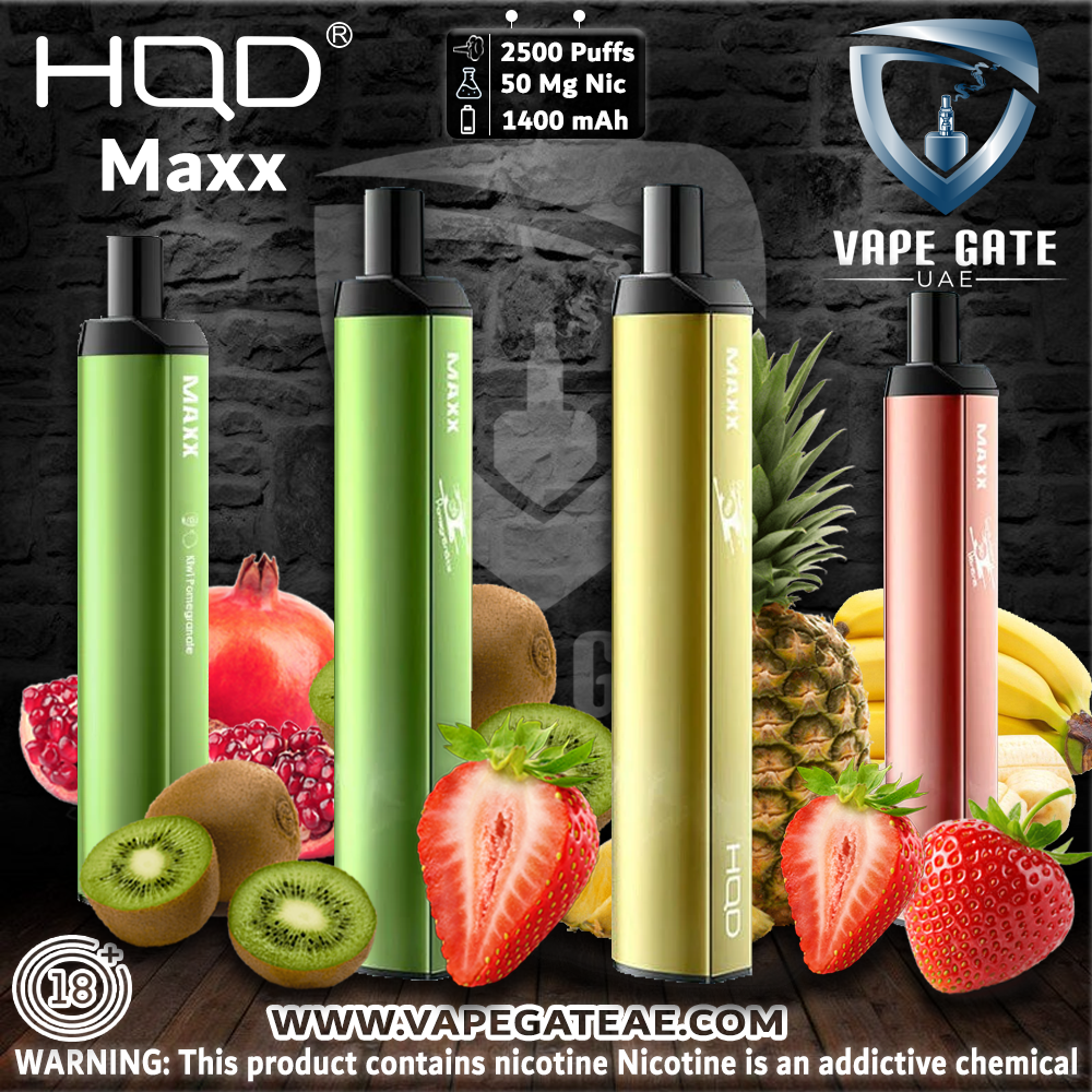 HQD Maxx 2500 Puffs Disposable Vape