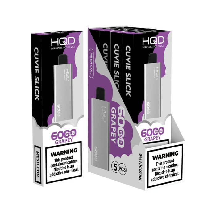 HQD Cuvie Slick Disposables Vape (6000 Puffs)