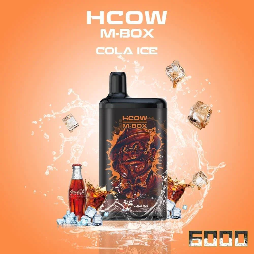 HCOW M-BOX DISPOSABLE VAPE 6000 PUFFS
