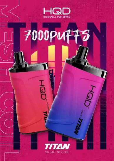 HQD Titan Disposables Vape (7000 Puffs)