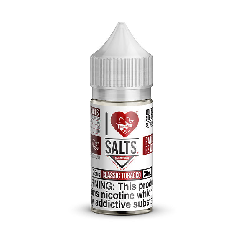 I Love Salts Classic Tobacco (50, 25mg) 30ml