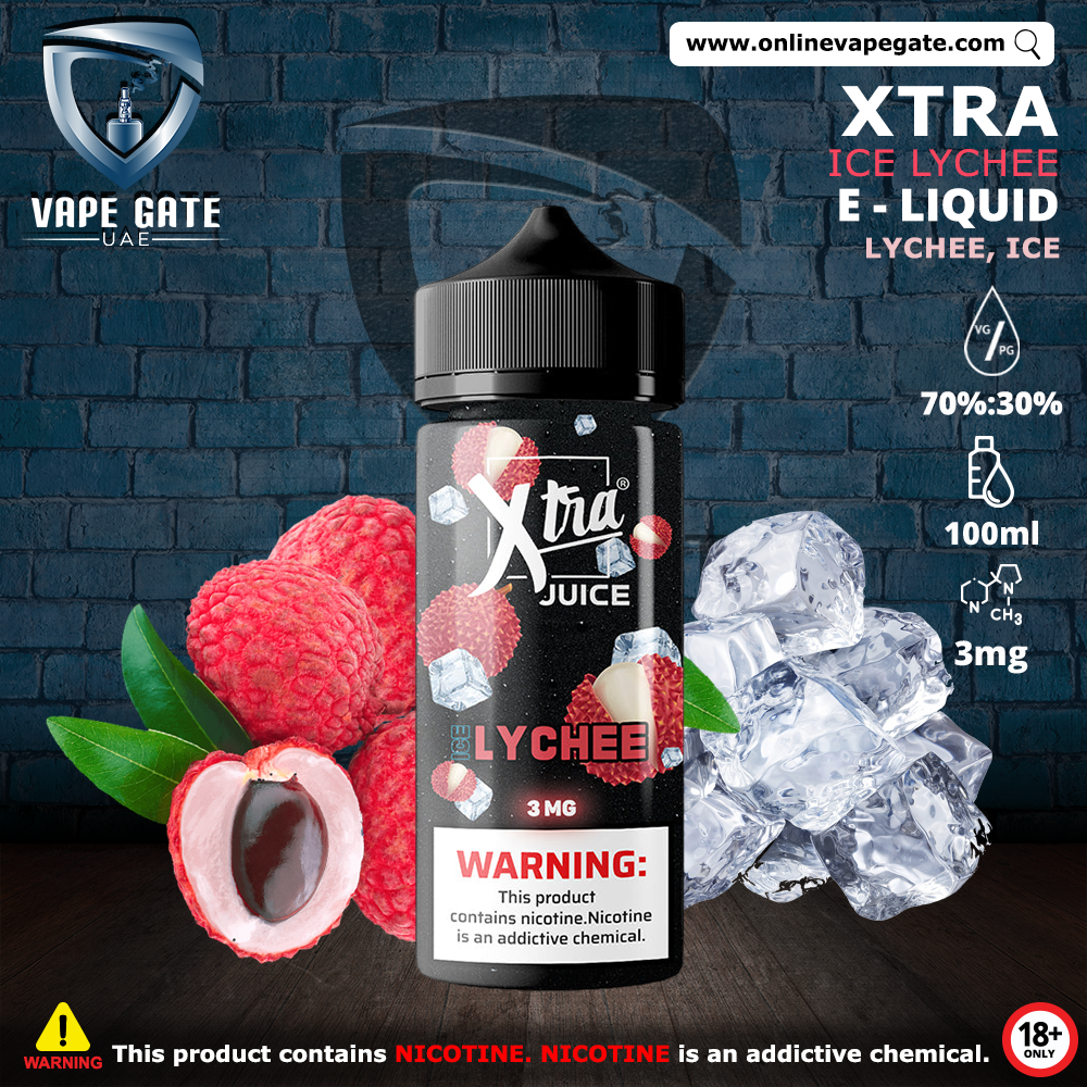 ICE LYCHEE - XTRA ELIQUID 100ML