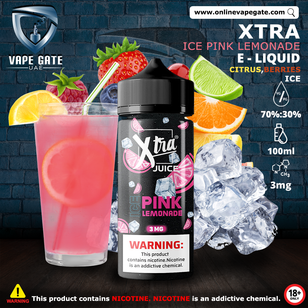 ICE PINK LEMONADE - XTRA ELIQUID 100ML