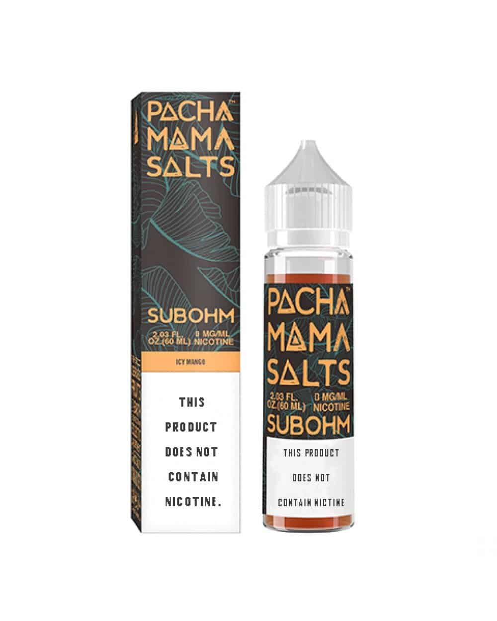 Pachamama Sub Ohm Salt Icy Mango - Charlie's Chalk Dust