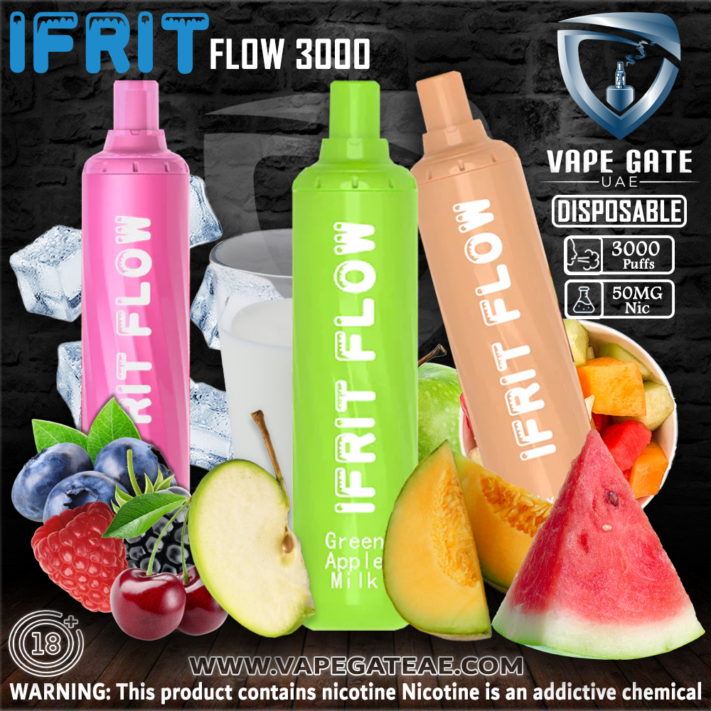 IFRIT FLOW 3000 Puffs Disposable Pod Device (50mg)