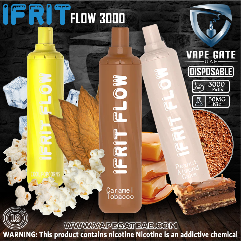 IFRIT FLOW 3000 Puffs Disposable Pod Device (50mg)