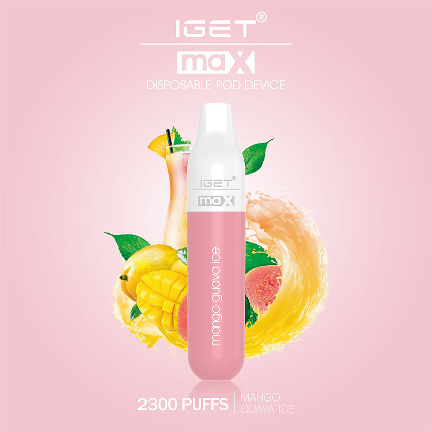 IGET MAX Disposable Pod Device (2300 PUFFS)