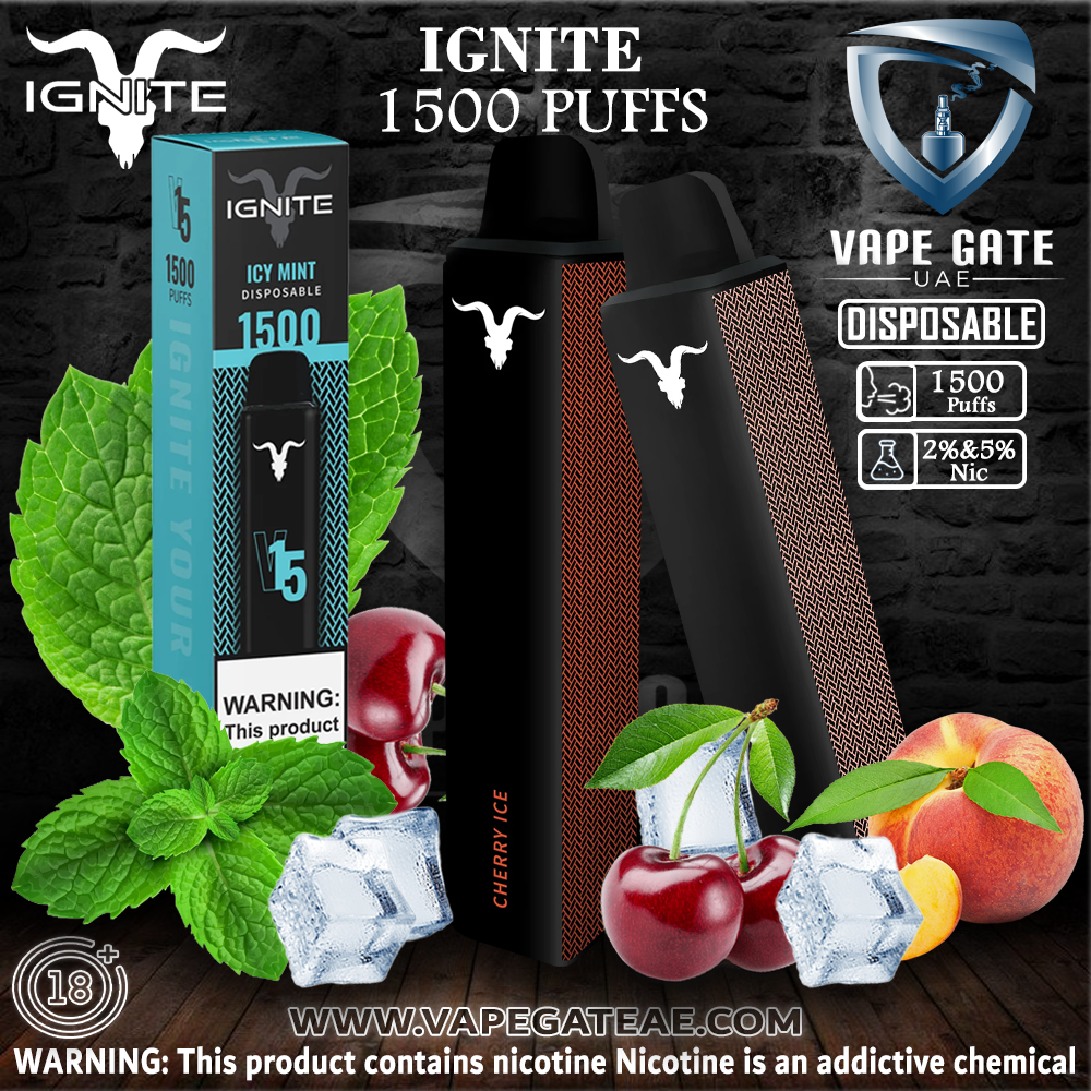 IGNITE - V15 (1500+ Puffs) Disposable Vape