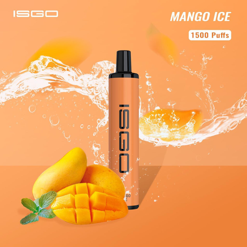 ISGO PARIS 1500 PUFFS DISPOSABLE POD SYSTEM