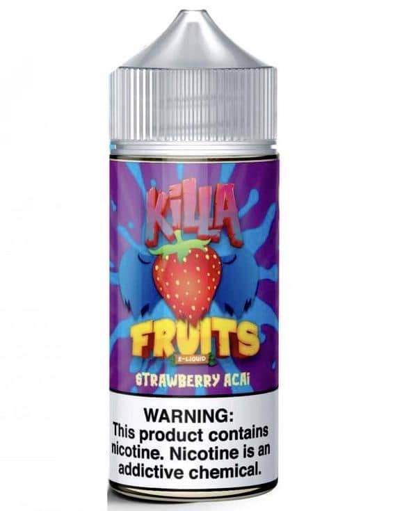 Strawberry Acai 100ml E Liquid by Killa Fruits