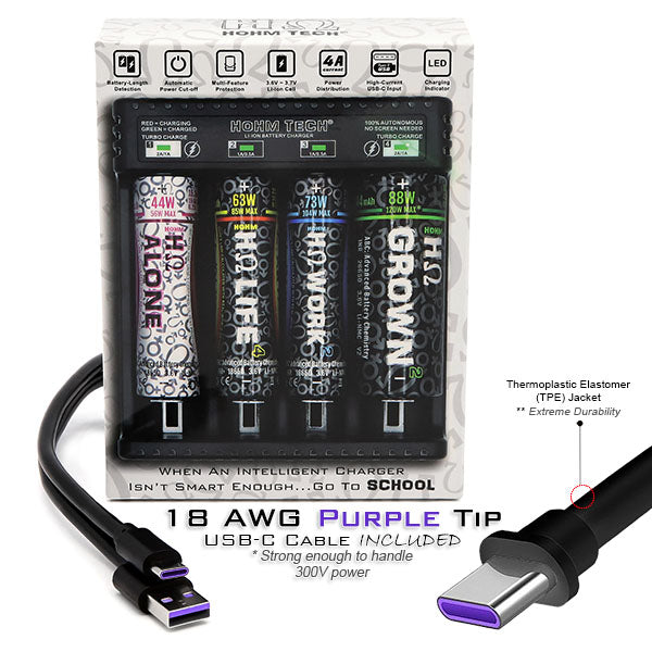 HOHM School 4A Charger 4 Slots