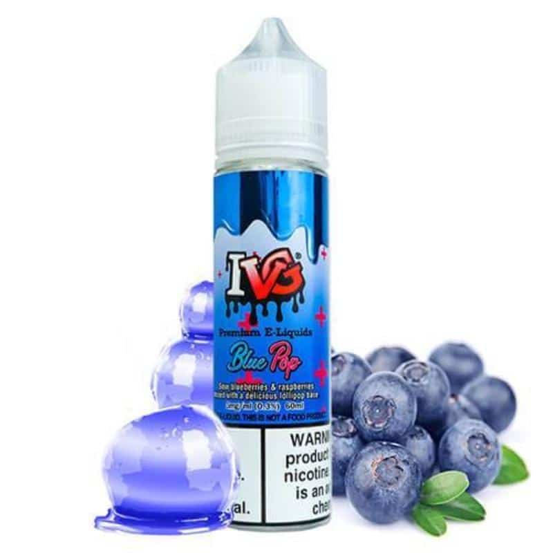 Blue Lollipop 60ml E juice by IVG