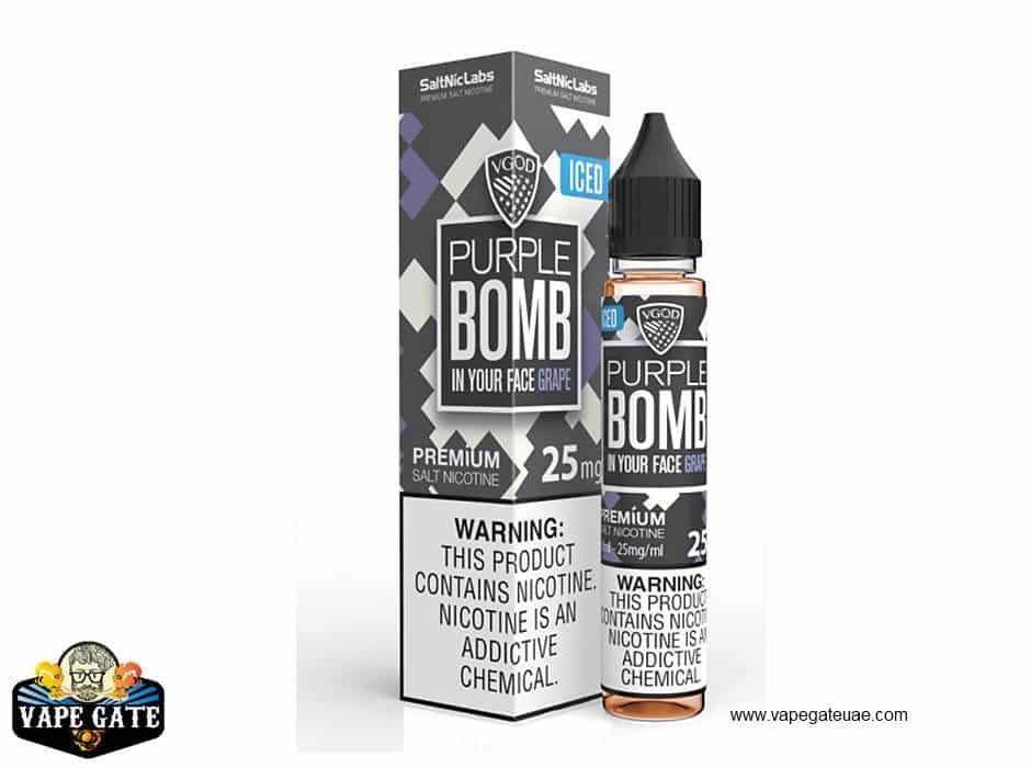 VGOD Iced Purple Bomb Salt Nic - 30ml