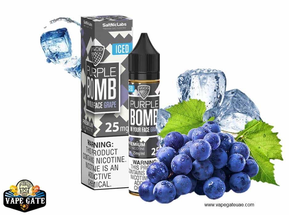 VGOD Iced Purple Bomb Salt Nic - 30ml