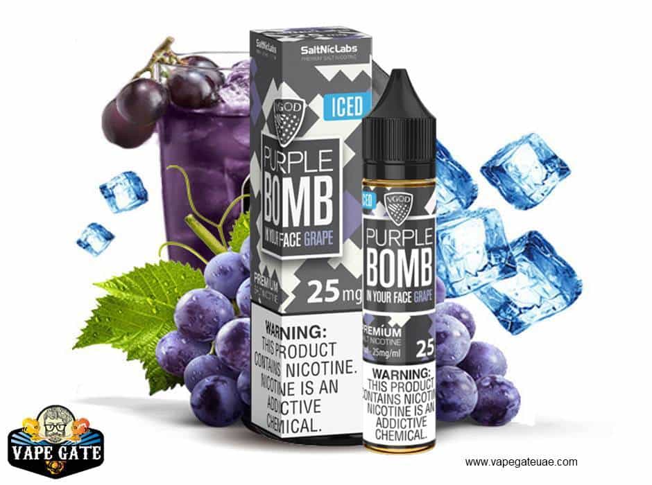 VGOD Iced Purple Bomb Salt Nic - 30ml