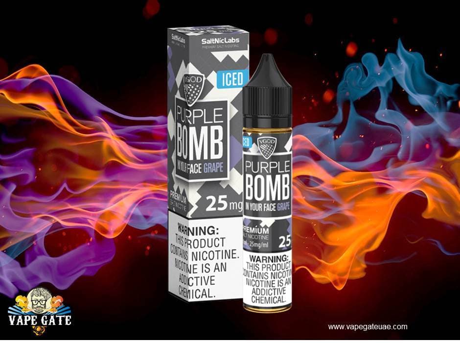 VGOD Iced Purple Bomb Salt Nic - 30ml