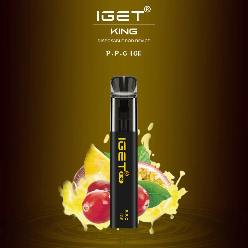 IGET KING Disposable Vape Pod Device 2600 PUFF