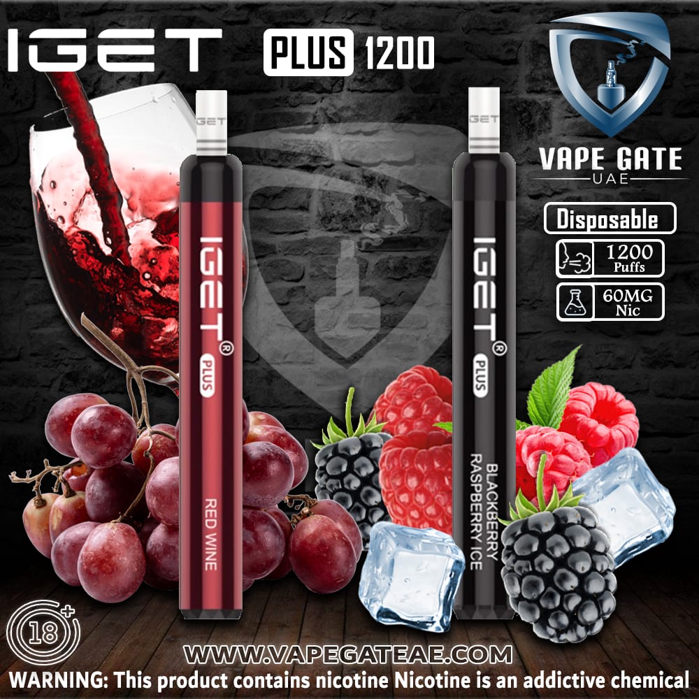 IGET PLUS Disposable Pod Device (1200 PUFF)