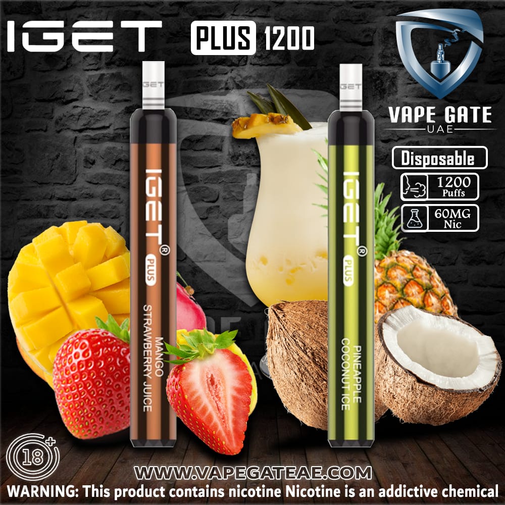 IGET PLUS Disposable Pod Device (1200 PUFF)