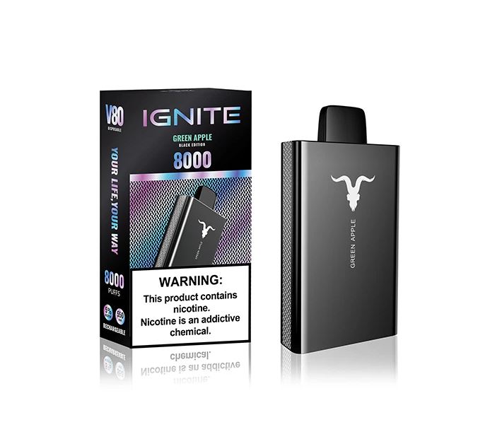 IGNITE - V80 Rechargeable Disposable Vape (8000 Puffs)