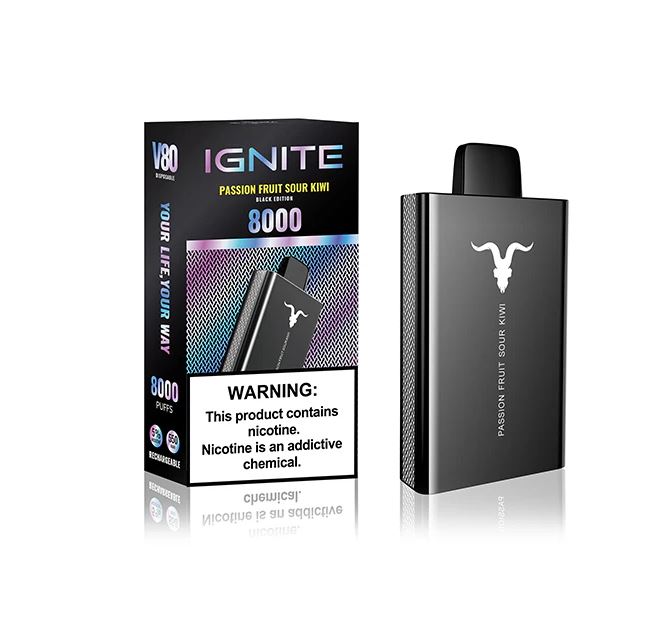 IGNITE - V80 Rechargeable Disposable Vape (8000 Puffs)