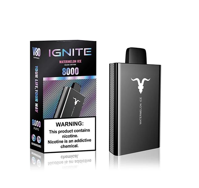 IGNITE - V80 Rechargeable Disposable Vape (8000 Puffs)