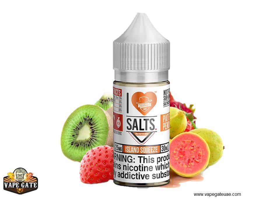 Island Squeeze (Strawberry Guava) -  I Love Salts / Mad Hatter Juice