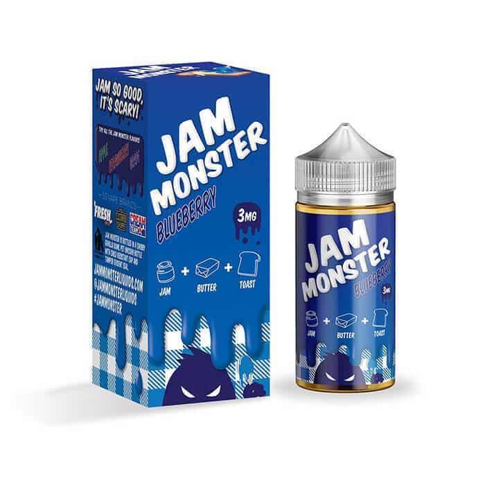 Blueberry  E liquid-  Jam Monster