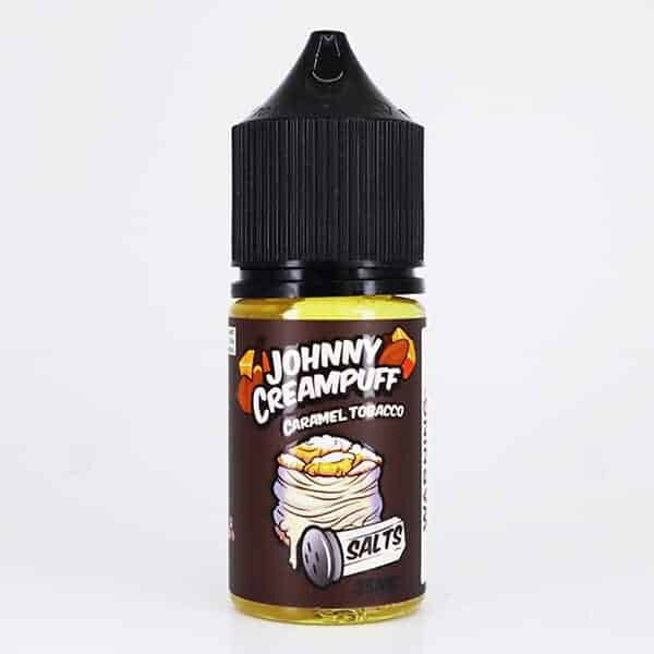 JOHNNY CREAMPUFF SALTS- CARAMEL TOBACCO 30ML SALTNIC