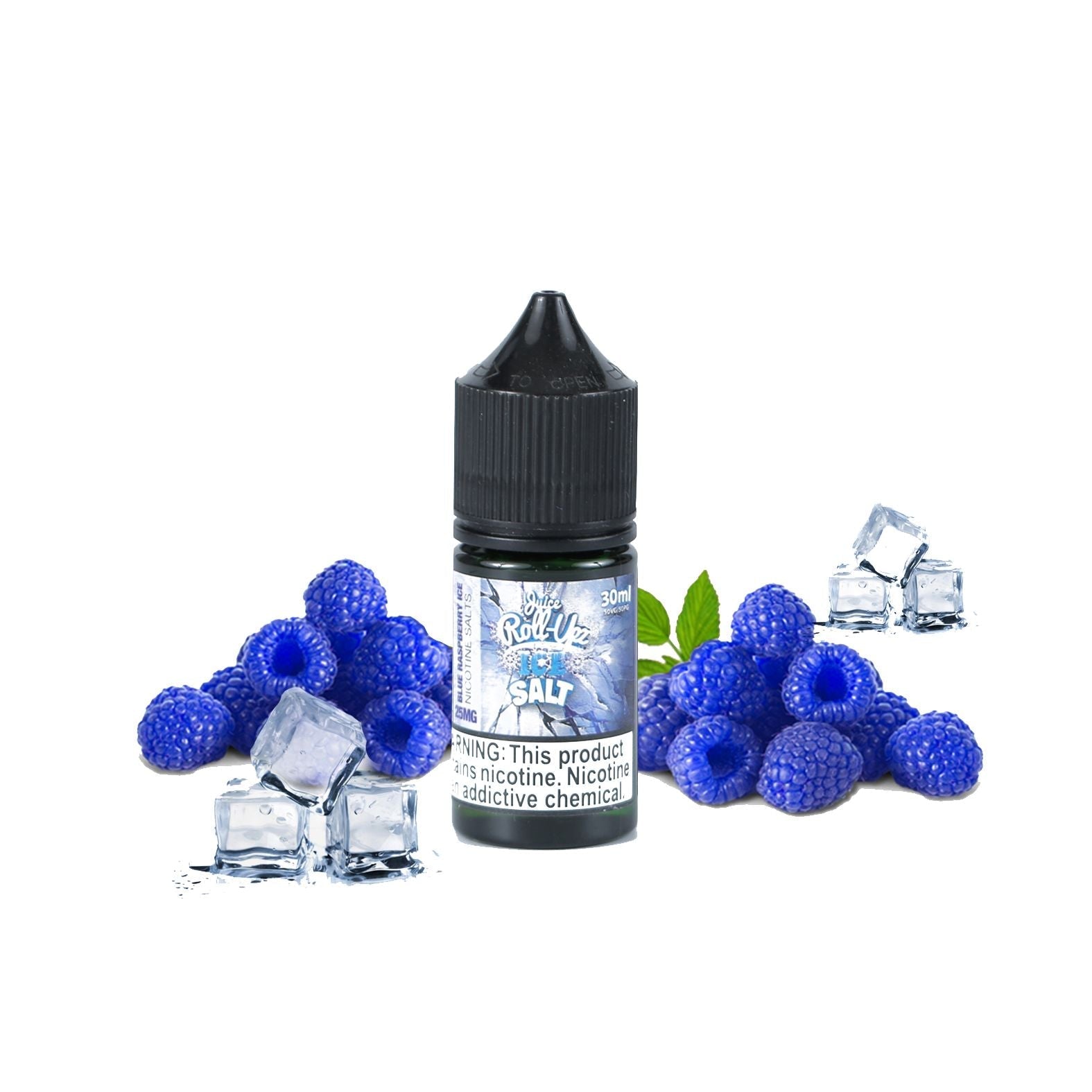 Blue Raspberry Ice Saltnic - Juice Roll Upz