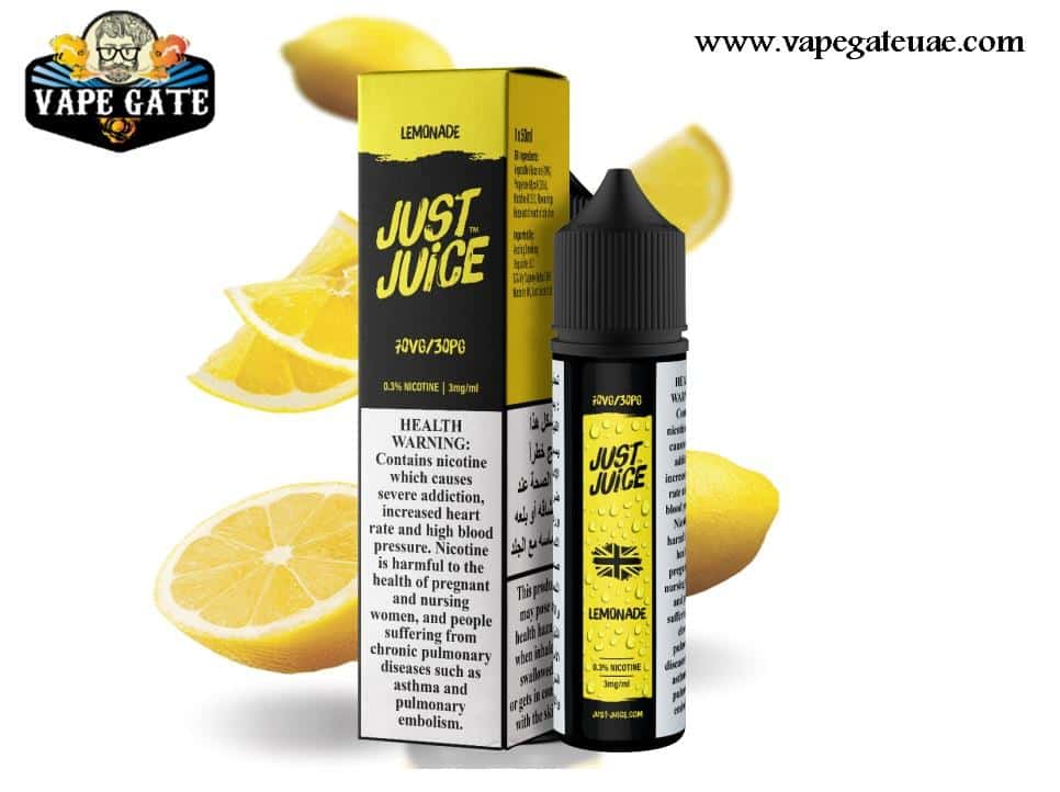 Lemonade 50ml E liquid by Just Juice