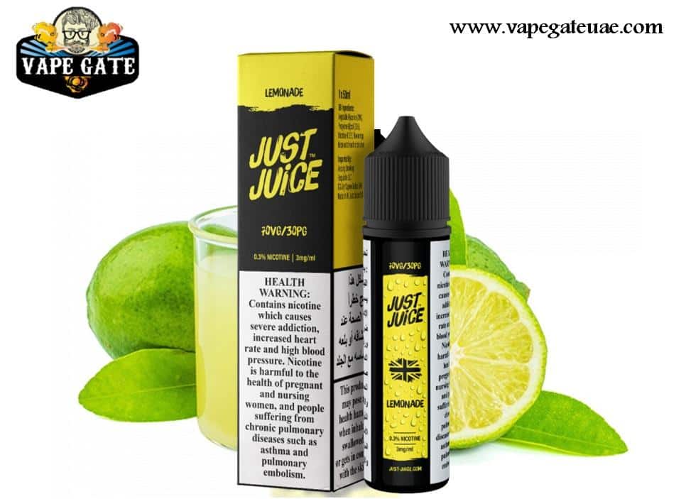 Lemonade 50ml E liquid by Just Juice