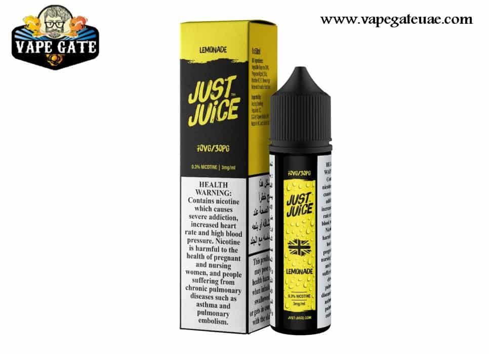 Lemonade 50ml E liquid by Just Juice