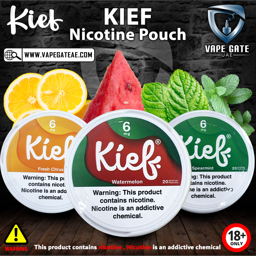 Kief Nicotine Pouches