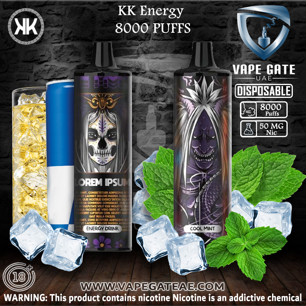 KK Energy Recharge Disposables Pod Device (8000 Puffs)