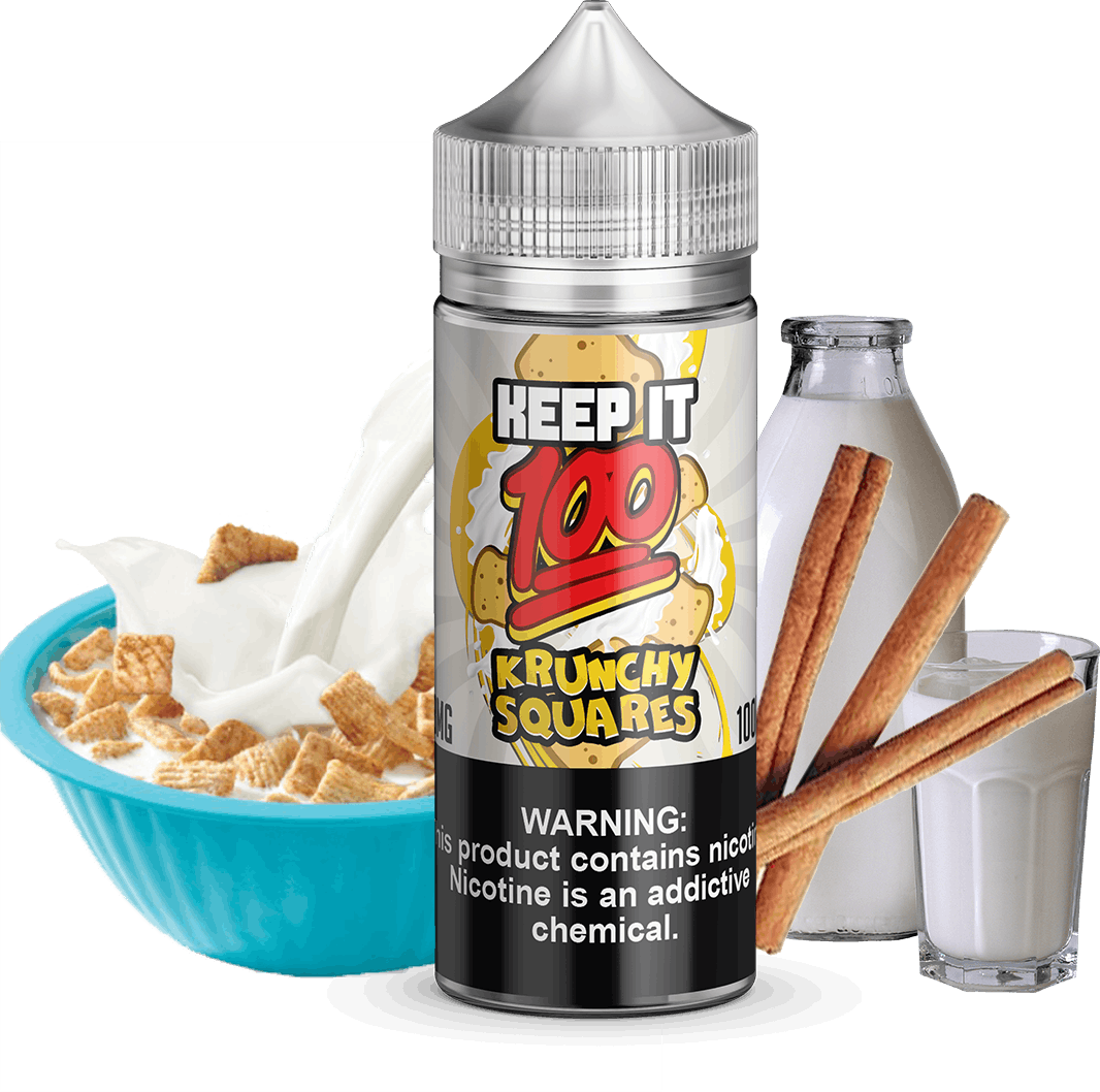 Krunchy Squares E Liquid by Keep It 100