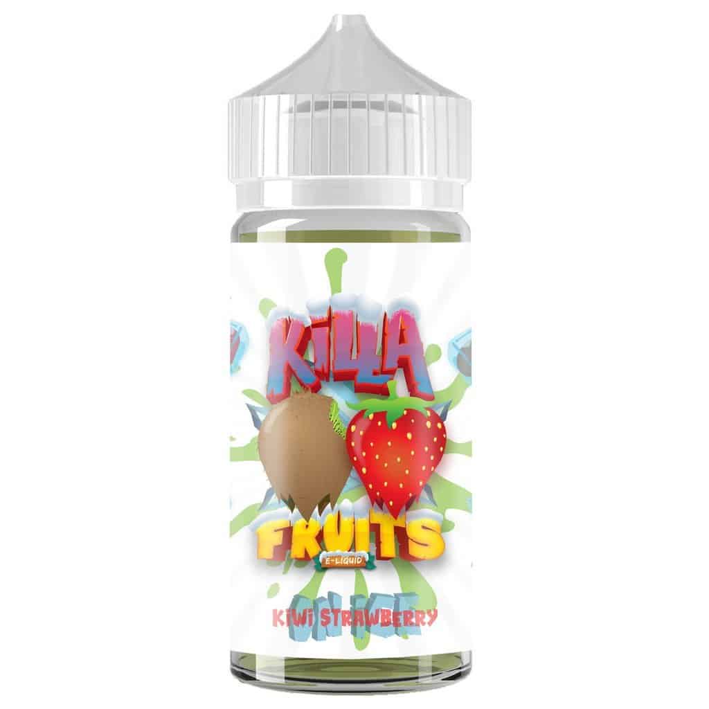 Kiwi Strawberry Ice 100ml E Liquid by Killa Fruits