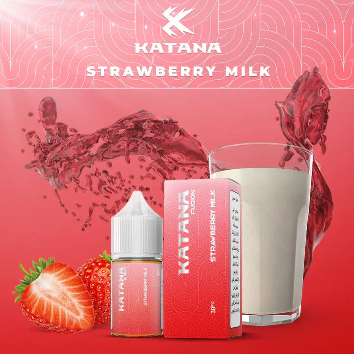 Katana Fusion - Strawberry Milk Saltnic