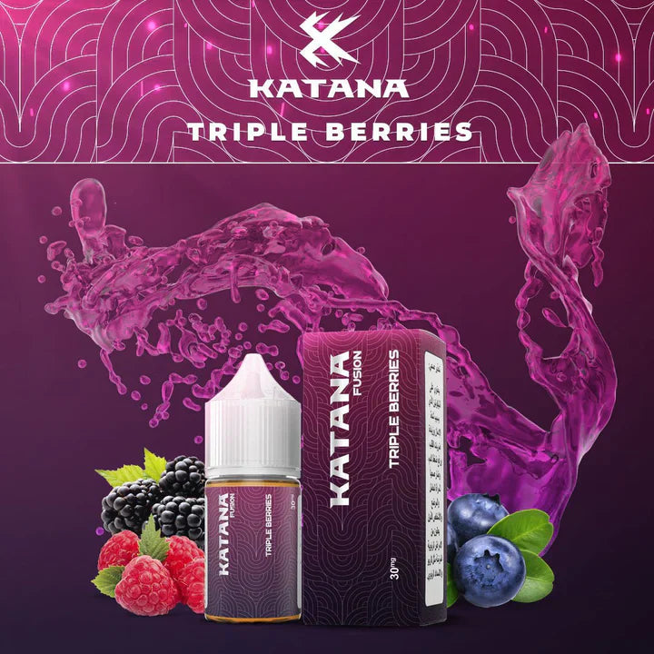Katana Fusion - Triple Berries Saltnic